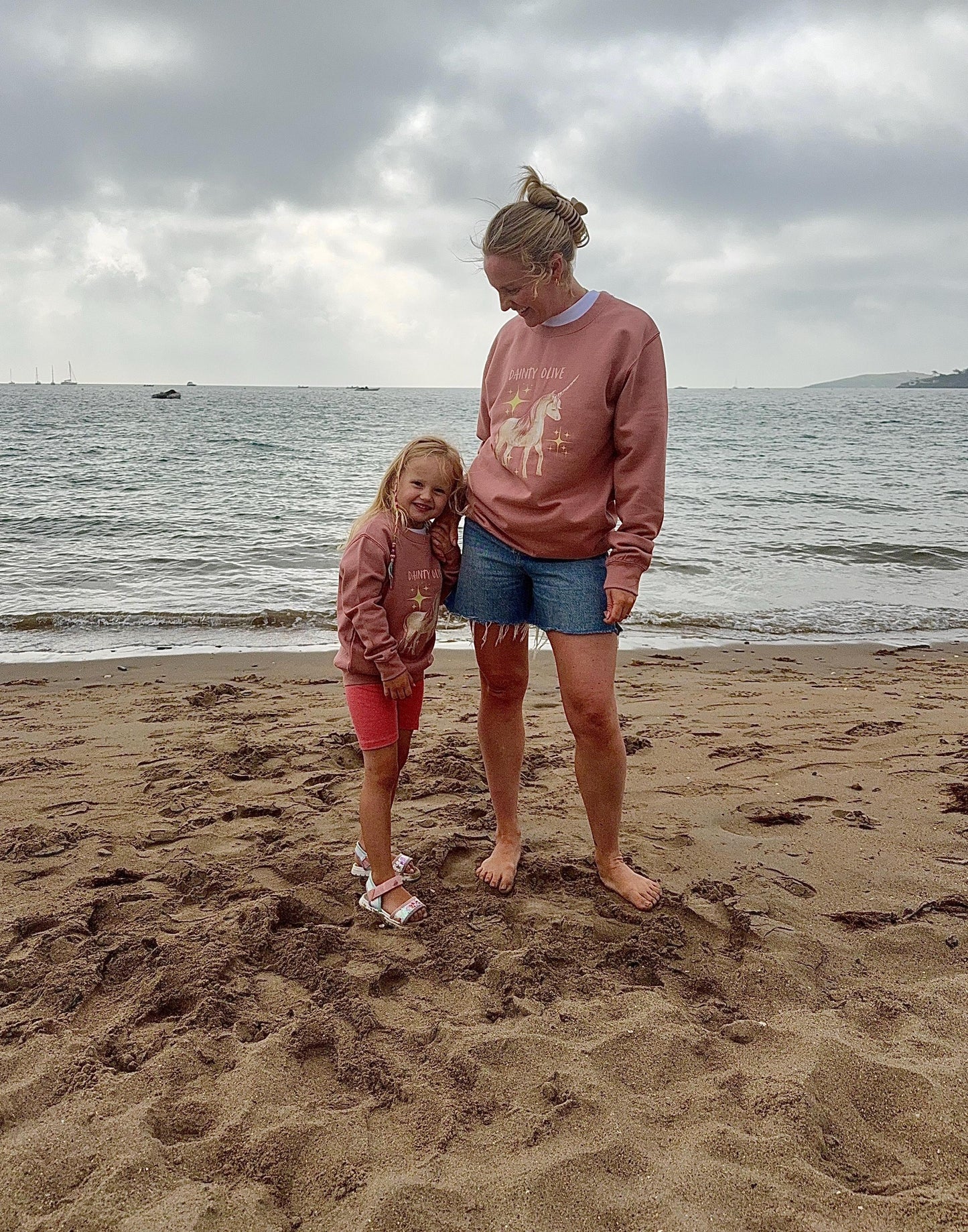 Pretty Unicorn Matching parent and child T Jumper - Unisex