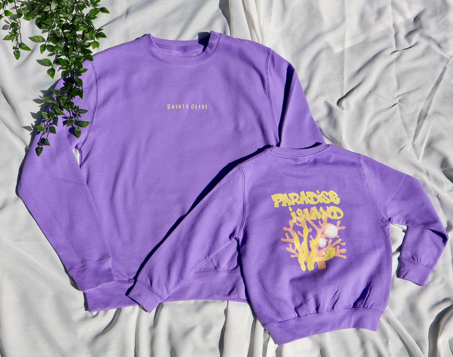 Paradise Island Matching parent and child T Jumper - Unisex