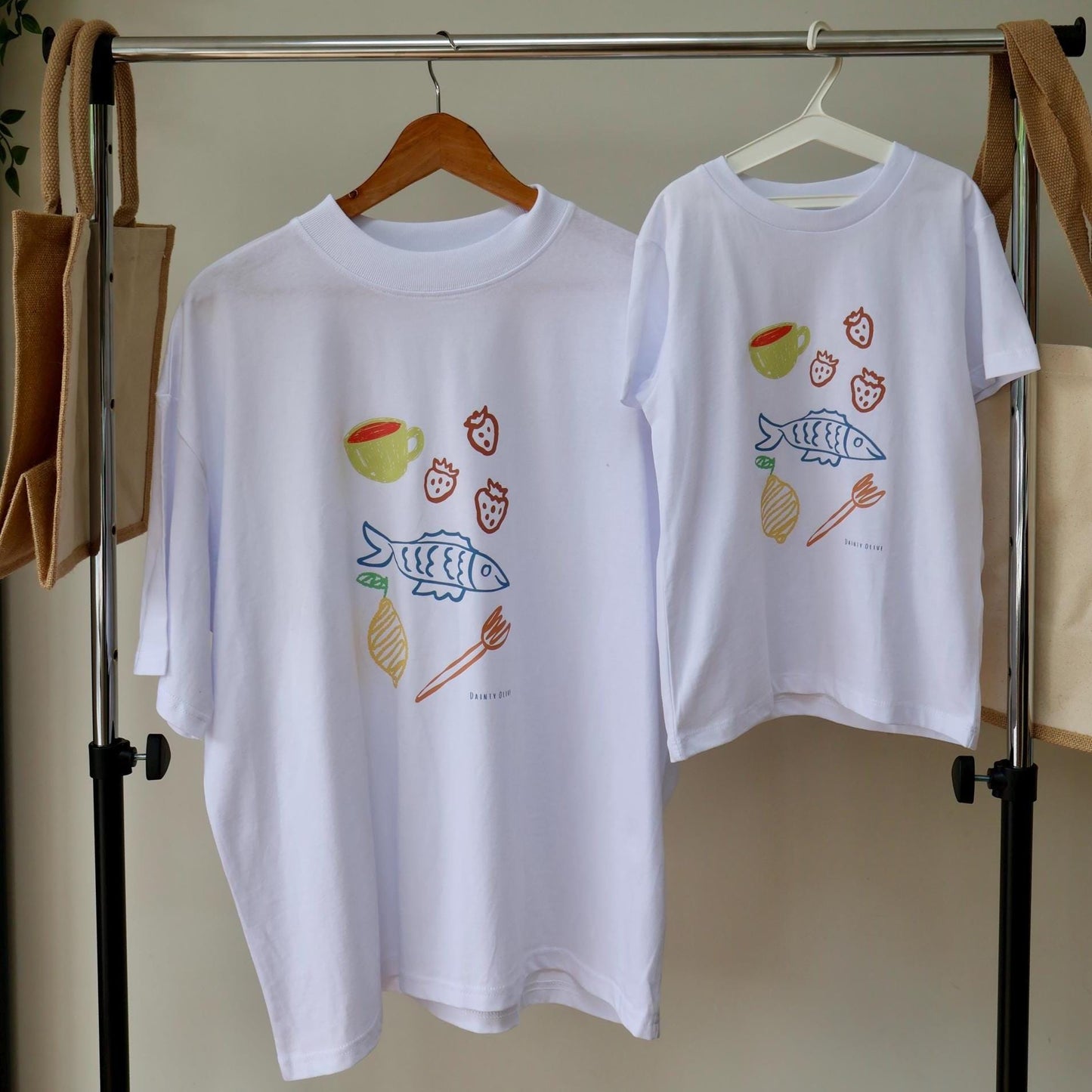 The Alfresco Matching parent and child T shirt - Unisex