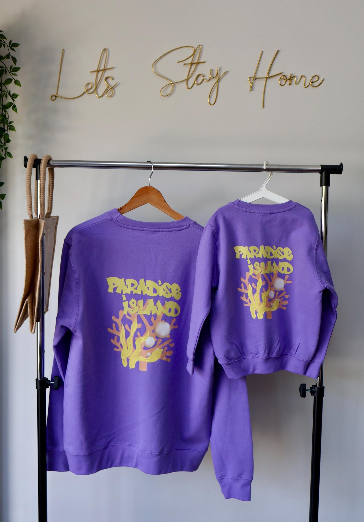 Paradise Island Matching parent and child T Jumper - Unisex