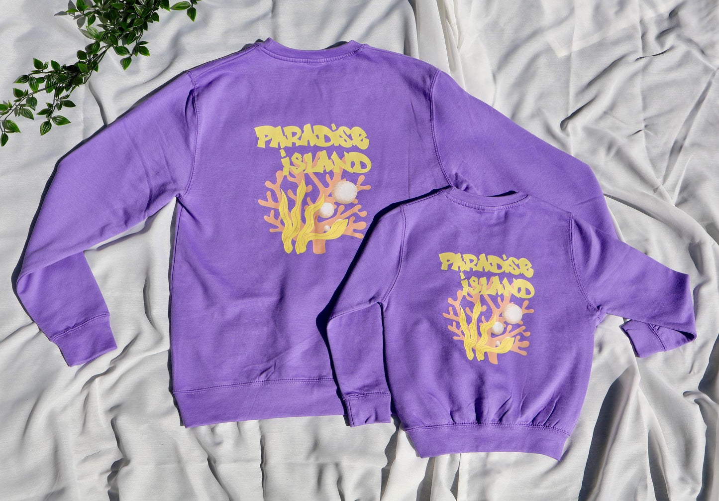 Paradise Island Matching parent and child T Jumper - Unisex