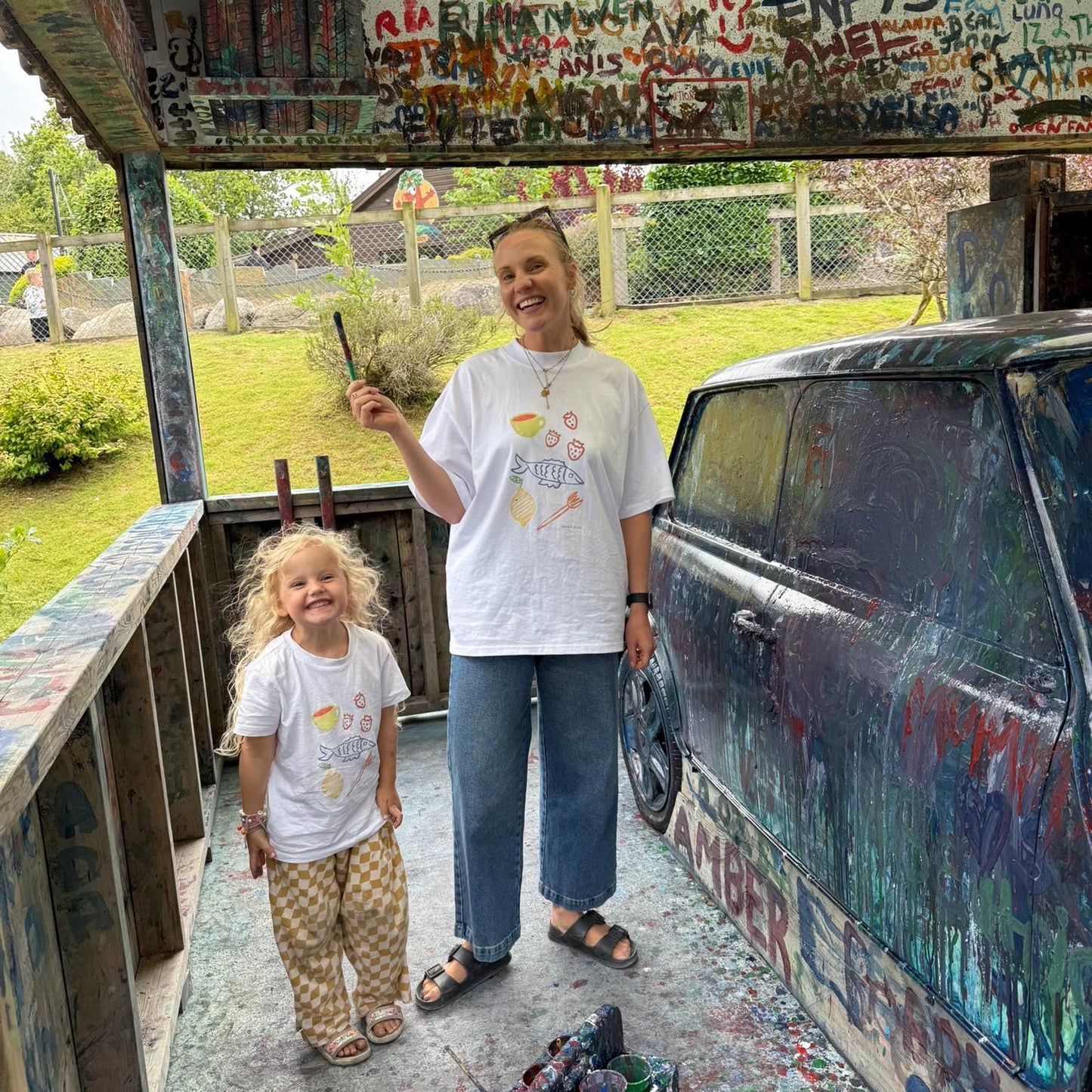 The Alfresco Matching parent and child T shirt - Unisex