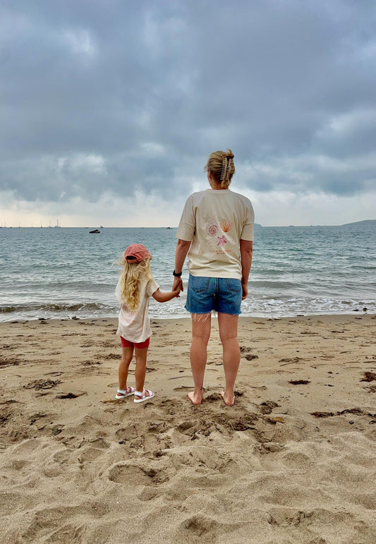 Find Me At The Beach Matching parent and child T shirt - Unisex